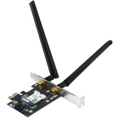 Placa de Retea Wireless Asus PCE-AXE5400 Tri-Band, Bluetooth, WPA3