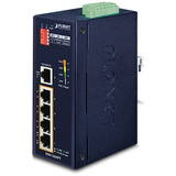 5-Port Industrial Ethernet w/ 4 PoE (-40~75