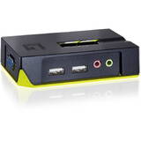 Switch KVM Level One 2x USB KVM-0221 mit Audio Übertragung