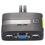 Switch KVM Level One 2x USB KVM-0223 mit Audio