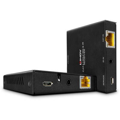Switch KVM Lindy 50m Cat.6 18G HDMI & IR Extender