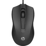 Mouse HP 100 WiRed Black