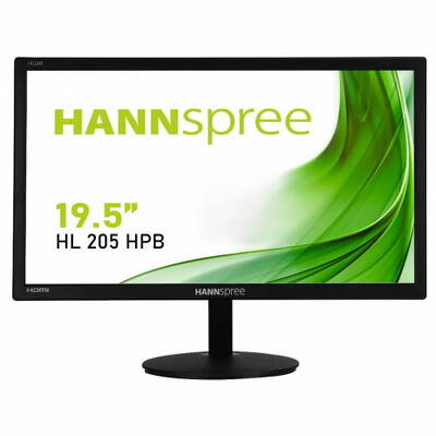 Monitor HANNSPREE 49.5cm (19,5") HL205HPB 16:9  HDMI+VGA LED 5msec