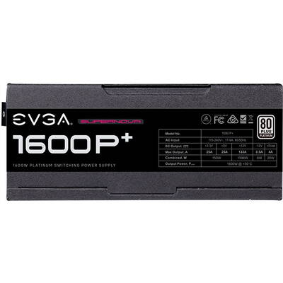 Sursa PC EVGA 1600W SuperNOVA 1600 P+ Fully Modular (80+Platinum)