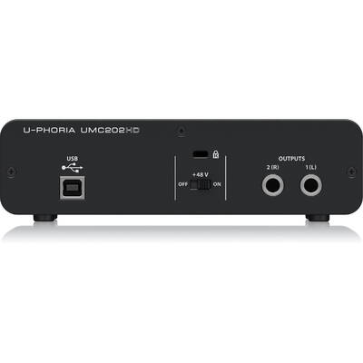 BEHRINGER Interfata Audio UMC202HD recording