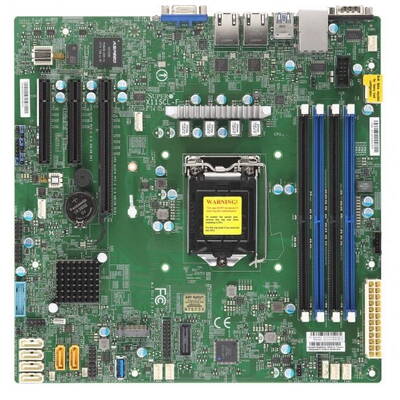 Placa de baza server Supermicro X11SCL-F Intel C242 LGA 1151 (Socket H4) micro ATX