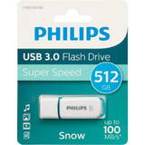 Memorie USB Philips USB 3.0 512GB Snow Edition Spring Green