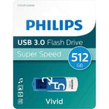 Memorie USB Philips USB 3.0 512GB Vivid Edition Spring Blue