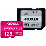 Card de Memorie Kioxia Micro SDXC Exceria Plus 128GB UHS-I U3 Clasa 10 + Adaptor SD