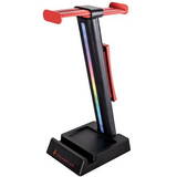 Accesoriu gaming SUREFIRE Stand casti Vinson N1 Dual Balance Gaming, RGB LED, USB, Black