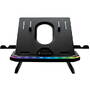 Accesoriu gaming SUREFIRE Stand laptop Portus X1, RGB LED, USB, Black