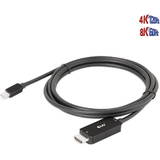 Cablu   MiniDP 1.4 > HDMI           1,8m 8K60Hz St/St 