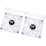 Thermaltake Ventilator CT 140 (2-Fan-Pack)  "ARGB Sync"    White