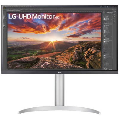 Monitor LG 27UP85NP-W 27 inch UHD IPS 5 ms 60 Hz USB-C HDR FreeSync