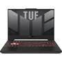Laptop Asus Gaming 15.6'' TUF A15 FA507RF, FHD 144Hz, Procesor AMD Ryzen 7 6800HS (16M Cache, up to 4.7 GHz), 8GB DDR5, 512GB SSD, GeForce RTX 2050 4GB, No OS, Mecha Gray