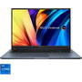 Laptop Asus 16'' Vivobook Pro 16 OLED K6602ZC, 3.2K 120Hz, Procesor Intel Core i7-12650H (24M Cache, up to 4.70 GHz), 16GB DDR4, 1TB SSD, GeForce RTX 3050 4GB, No OS, Quiet Blue