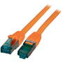 Cablu Retea EFB RJ45 S/FTP, Cat.6A, LSZH, 30m, orange