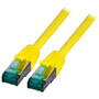 Cablu Retea EFB RJ45 S/FTP, Cat.6A, LSZH, 30m, Galben