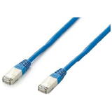 Cablu Retea EQUIP Cat6A  S/FTP 2xRJ45 15.00m Albastru   Plat.LSZH Polybeutel