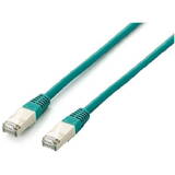 Cablu Retea EQUIP Cat6A  S/FTP 2xRJ45 15.00m grün   Plat.LSZH Polybeutel