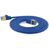 Cablu Retea Wantec SSTP CAT7 Ste. CAT6a d=4mm   20,00m Albastru