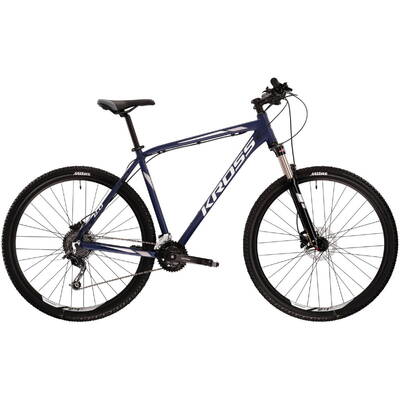 Bicicleta KROSS Hexagon 8.0 M, 29 inch, marime S, navy white grey