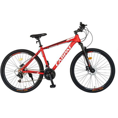 Carpat Bicicleta MTB Acura C2799H, 27.5 inch, 21 viteze, cadru aluminiu, frane hidraulice, rosu/negru/alb