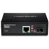 Accesoriu Retea TRENDnet Industrial SFP zu Gbit PoE+ Medienconvertor