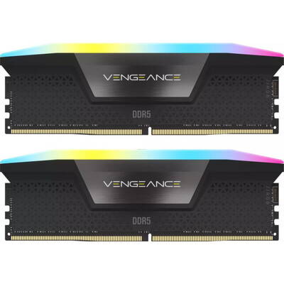 Memorie RAM Corsair Vengeance RGB 64GB DDR5 6400MHz CL32 Dual Channel Kit