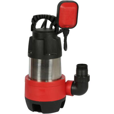 Einhell Dirty water pump GC-DP 9040 N, submersible / pressure pump (red / stainless steel, 900 watts)