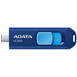 Memorie USB ADATA 128GB, UC300, USB Type-C, Blue