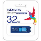 Memorie USB ADATA 32GB, UC300, USB Tip C, Blue