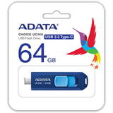Memorie USB ADATA 64GB, UC300, USB 3.0 tip , Blue