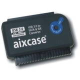 Adaptor Aixcase USB 3.0-to-SATA&/IDE-Konverter OTB, cu Sursa