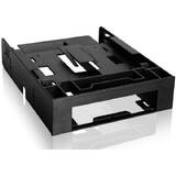 Adaptor ICY Dock 3,5" -> 5,25" + 2x6,3cm HDDs/SSDs 7-9,5mm