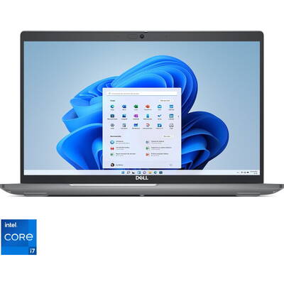 Laptop Dell 15.6'' Latitude 5540, FHD IPS, Procesor Intel Core i7-1355U (12M Cache, up to 5.00 GHz), 16GB DDR4, 512GB SSD, Intel Iris Xe, Win 11 Pro, Grey, 3Yr ProSupport