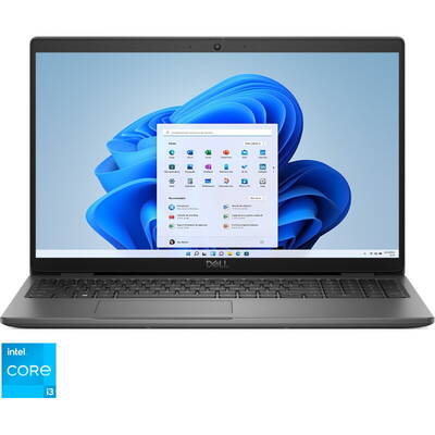 Laptop Dell 15.6'' Latitude 3540, FHD, Procesor Intel Core i3-1315U (10M Cache, up to 4.50 GHz, with IPU), 8GB DDR4, 256GB SSD, GMA UHD, Win 11 Pro