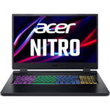 Laptop Acer Gaming 17.3'' Nitro 5 AN517-42, FHD IPS 144Hz, Procesor AMD Ryzen 7 6800H (16M Cache, up to 4.7 GHz), 16GB DDR5, 512GB SSD, GeForce RTX 3060 6GB, No OS, Black