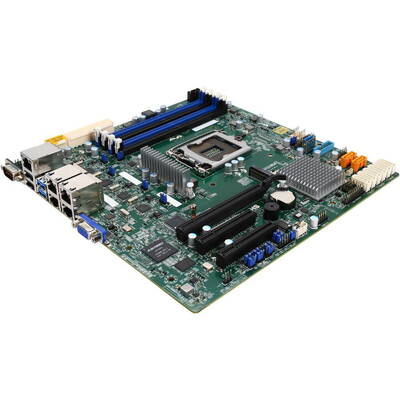 Placa de baza server Super Micro MBD-X11SSH-LN4F-O LGA 1151/mATX/4x1Gb retail