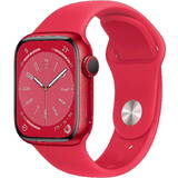 Watch S8 Alu 41mm Red (Sportband Red)              LTE iOS