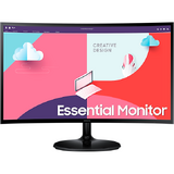 Monitor Samsung Essential S36C LS24C364EAUXEN Curbat 24 inch FHD VA 4 ms 75 Hz FreeSync