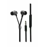 Casti In-Ear 2GO Stereo-Headset "Luxury" - anthrazit Zipper-Style