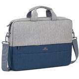 Geanta Laptop Riva Case Prater 15,6" Grey/Blue 7532