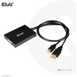 Adaptor CLUB 3D MiniDisplayport > DVI DualLink HDCP Off St/Bu