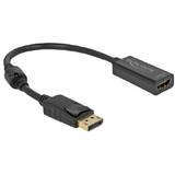 Displayport DP -> HDMI Buchse 4K Passiv Black