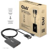 Adaptor CLUB 3D VGA + USB-A > HDMI       0,6m     St/Bu
