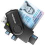 Card Reader AXAGON CRE-SMP2A, USB Smart Card & SD/microSD/SIM Card PocketReader