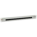 Patchpanel EQUIP 25x RJ45 Cat3 19" 1HE ISDN hellGri
