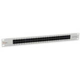Patchpanel EQUIP 50x RJ45 Cat3 19" 1HE ISDN hellGri