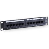 Patchpanel EQUIP 12x RJ45 Cat5e 10" 1HE ISDN